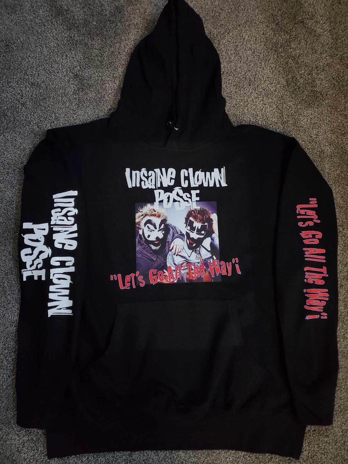 insane clown posse Let's go all the Way! Hoodie New ICP Sweater 2024