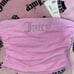 Juicy couture cropped pink tube top