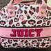 Juicy Couture Pink Animal Print Insulated Lunch Bag