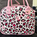 Juicy Couture Pink Animal Print Insulated Lunch Bag