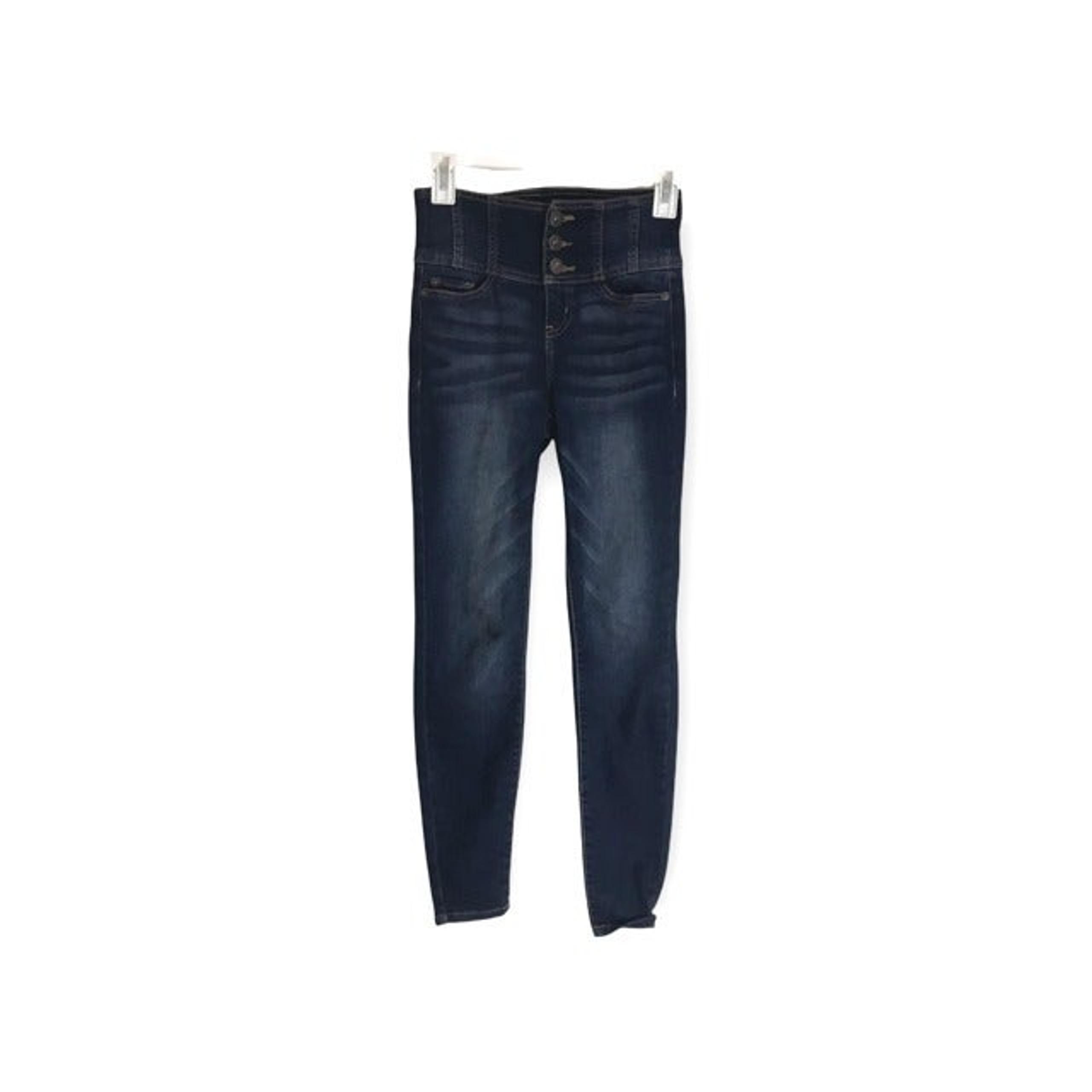 NO BOUNDARIES Women's High Rise Sculpting Skinny Jeans Jeggings Size 1