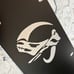 The Mandalorian Mythosaur Rhino Black Powder Coated Steel Front Plate with Caps
