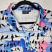 Sunday Swagger Short Sleeve Polo Size XL, Black Birds, Performance Golf Shirt