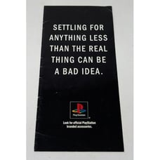 PlayStation 1 PS1 Promo Booklet Pamphlet Spyro Ape Escape Controller Vintage 90s