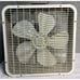 Vintage J. C. Penny 3-Speed 5-Blade Beige Box Fan
