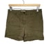 Boden Karin Marsh Dark Olive Green Chino 4” Shorts US Size 6