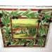 2 Peggy Karr Tuscany Serving Trays Plates Fused Glass UNSIGNED USA Made