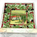 2 Peggy Karr Tuscany Serving Trays Plates Fused Glass UNSIGNED USA Made