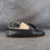 Sperry Shoes Women 6 Moccasin Flats Slip On Leather Metallic Shimmer Slipper Bow