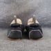 Sperry Shoes Women 6 Moccasin Flats Slip On Leather Metallic Shimmer Slipper Bow