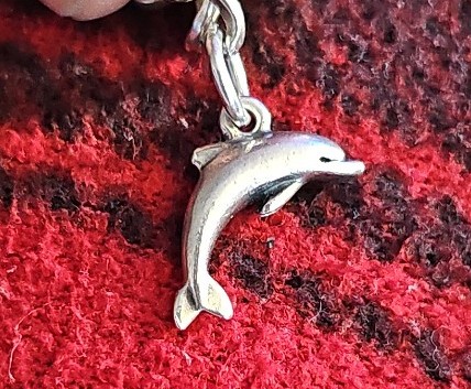 James Avery Retired Sterling Silver Dolphin Charm