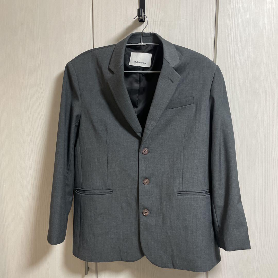 The Frankie Shop Gray Tailored Jacket XS/S