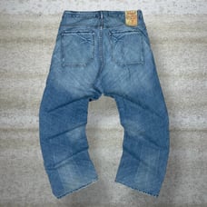 Vintage Skater Wide Leg Jeans MFG Girbaud Light Wash Baggy Denim Y2K