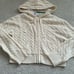 American Eagle Full Zip Cable Hoodie