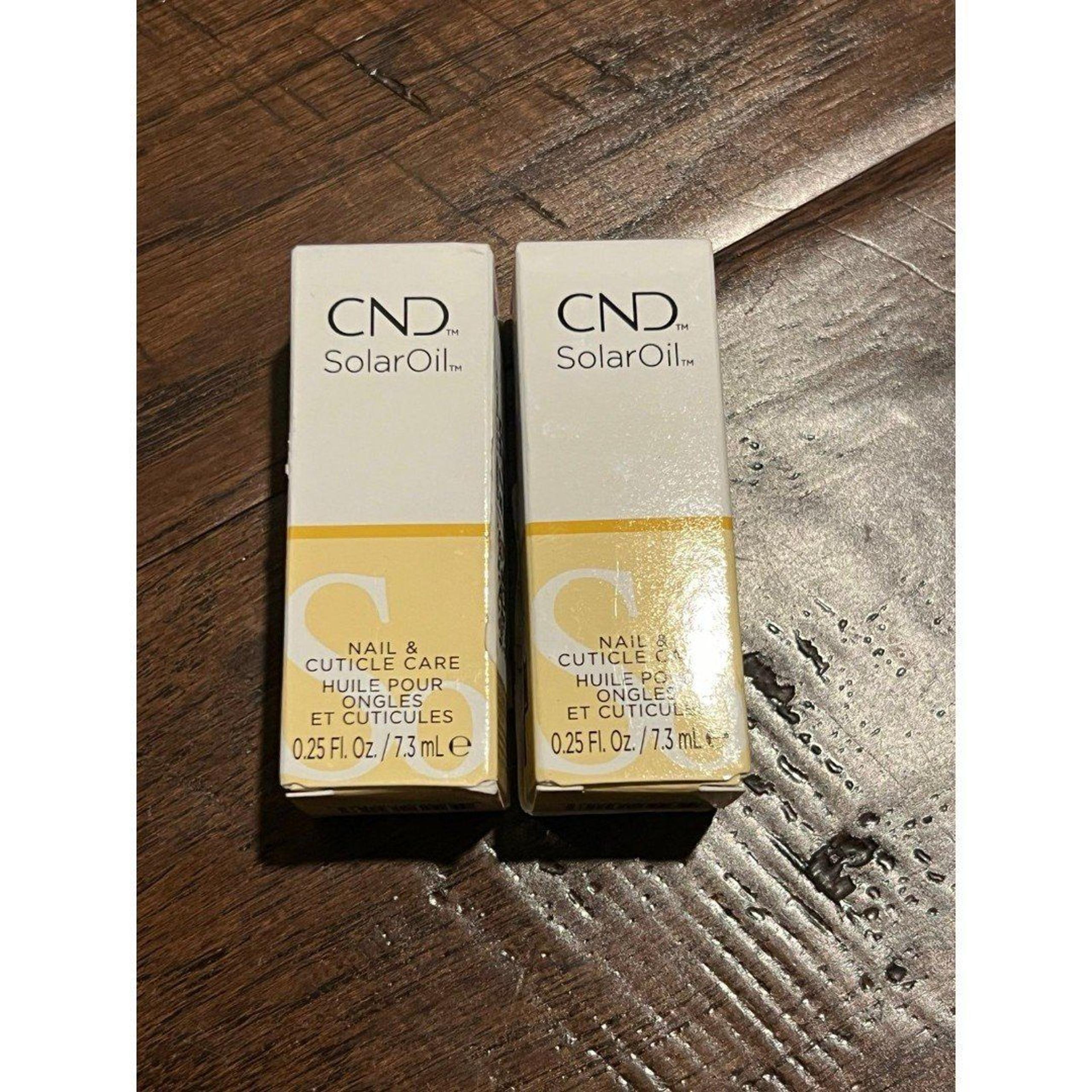2 x CND SolarOil Nail & Cuticle Care 0.25floz