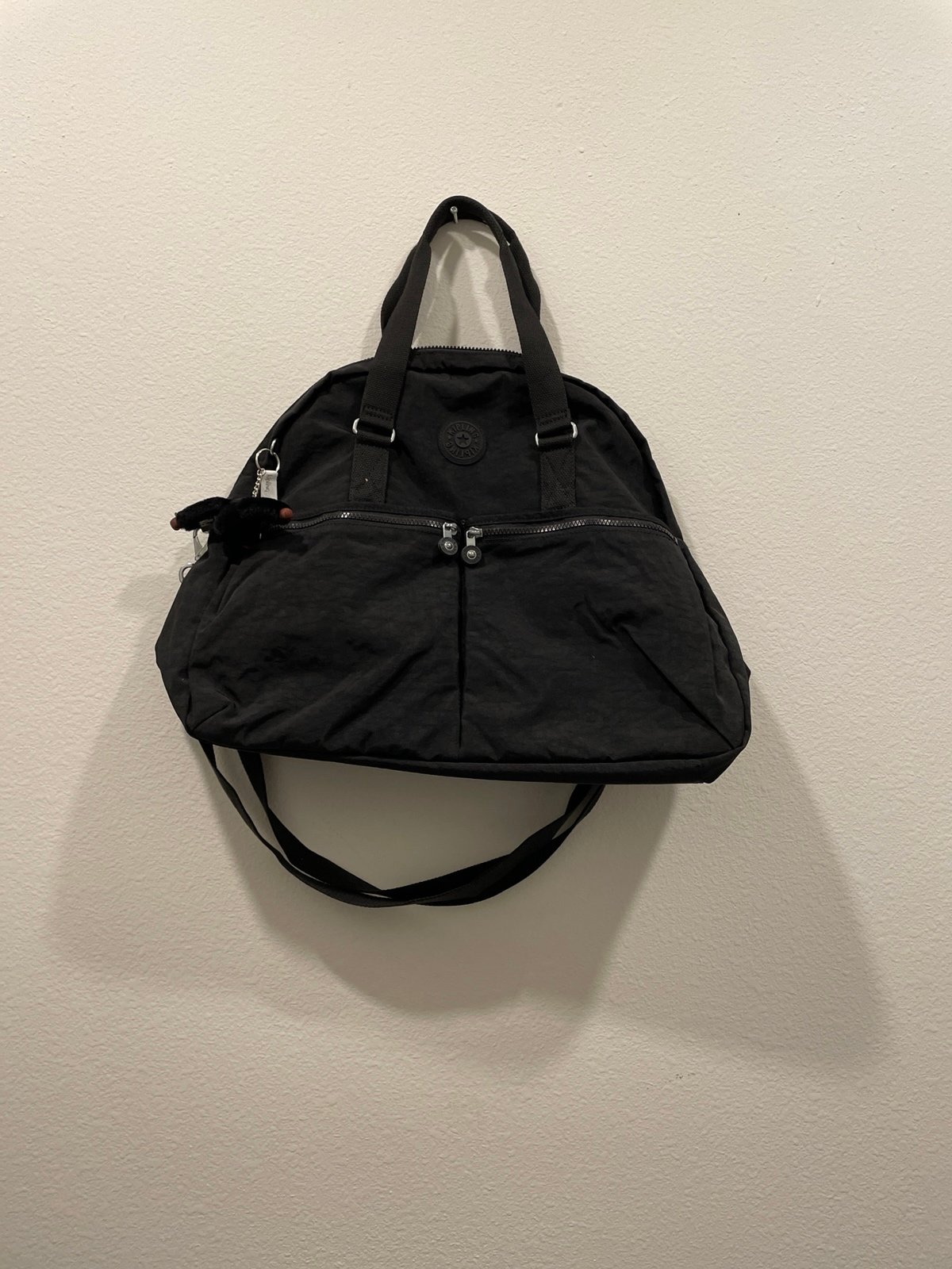 KIPLING Eugina Satchel Bag Black