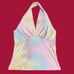 Vintage 90s watercolor colorful tie dye halter top by ILLUSION BY MERCURY