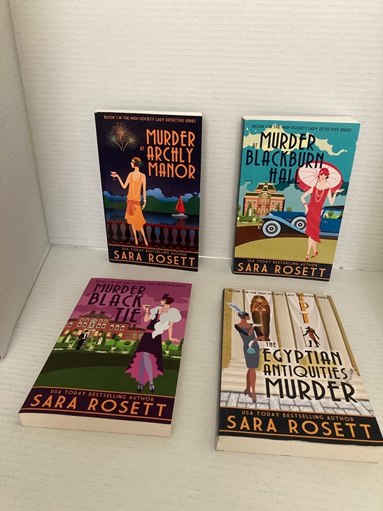 The High Society Lady Detective Series by Sara Rosett Books 1-4 Cozies