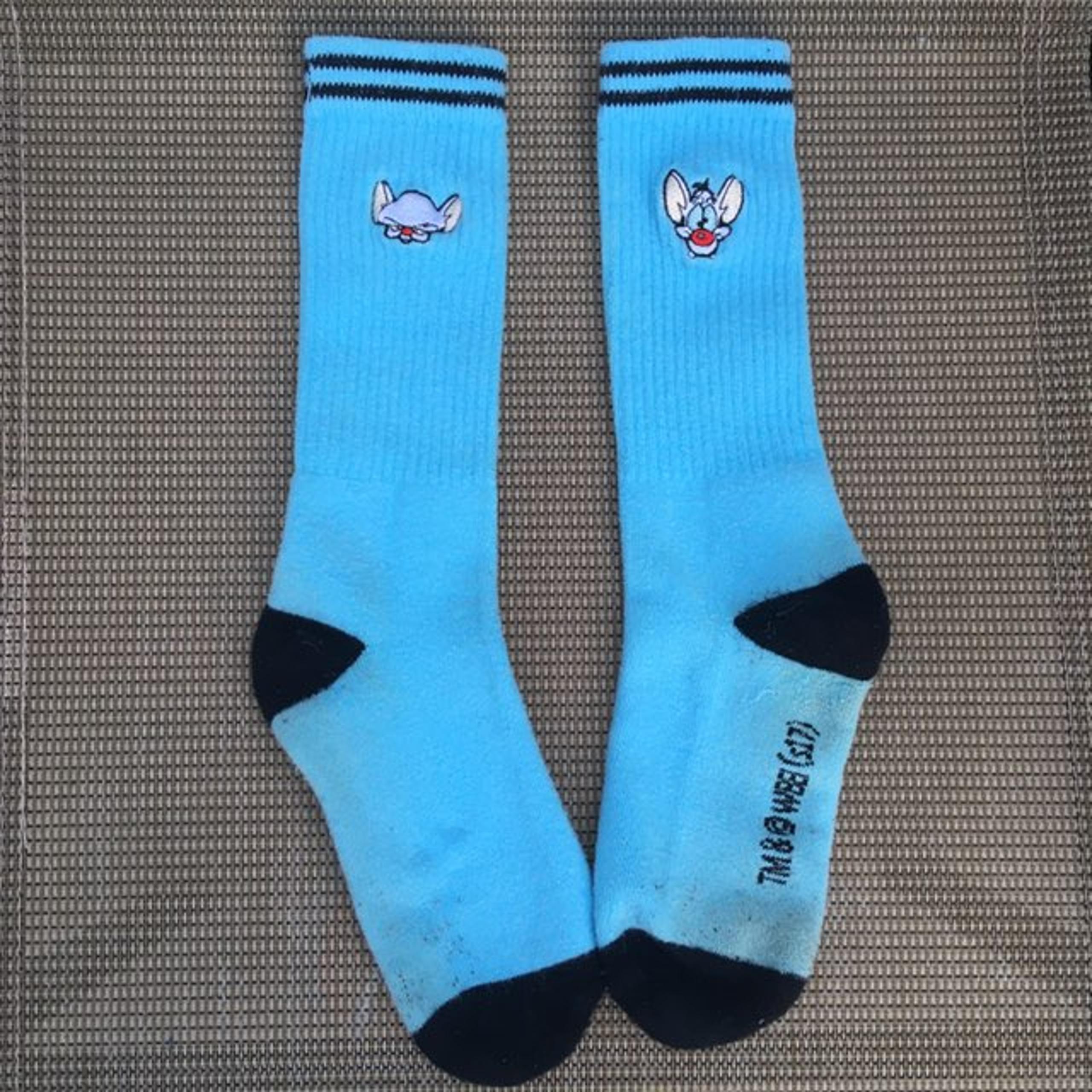 Pinky and the Brain Crew Socks