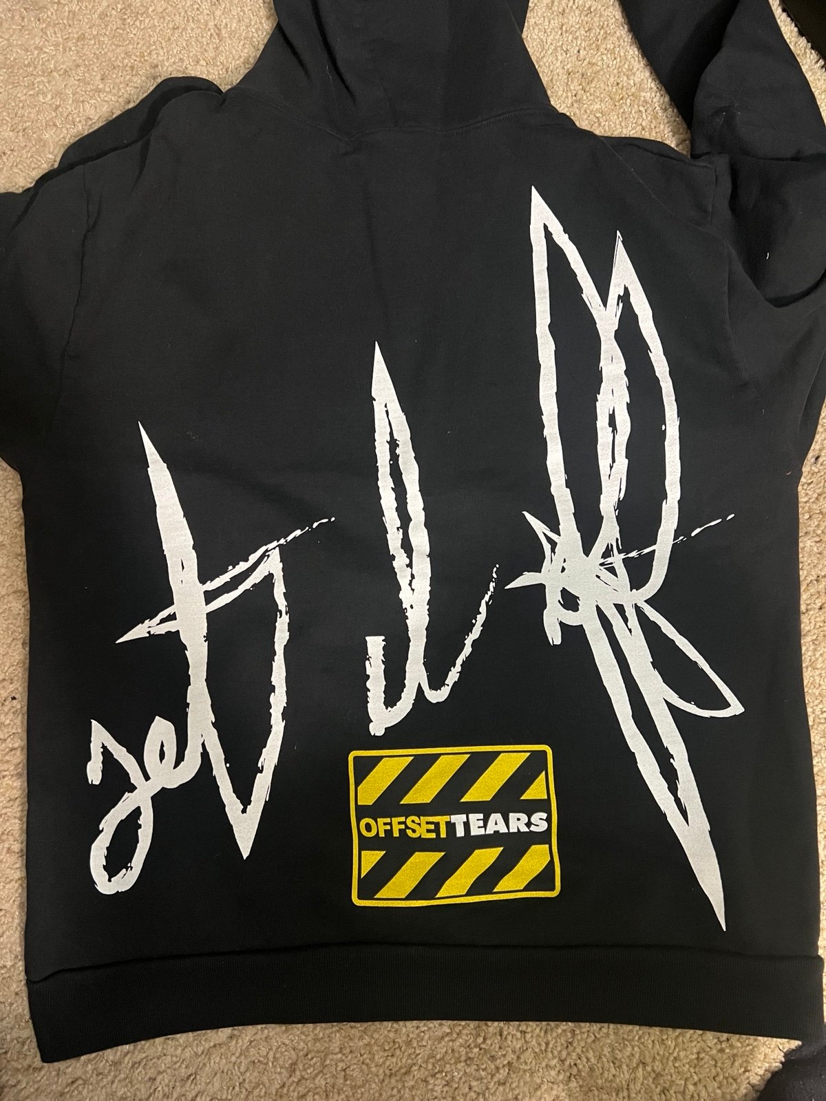 denimtears x offset hoodie