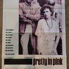 Pretty In Pink Original Movie Poster 41 x 27