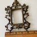 Ornate Victorian Cost Metal Small Frame