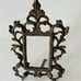 Ornate Victorian Cost Metal Small Frame