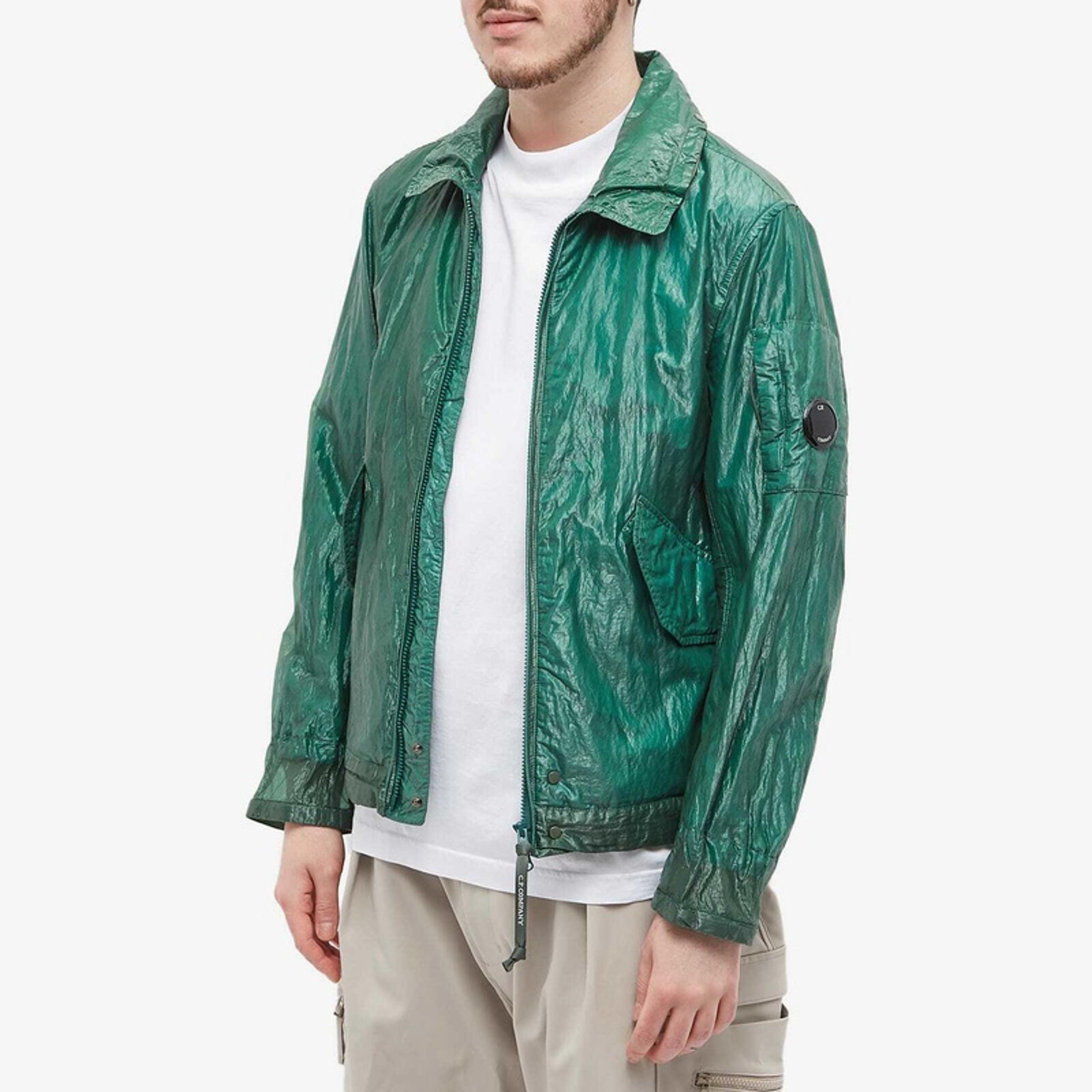 $965 C.P. Company Stone Island 100% Nylon Kan-D Medium Coat Jacket Size 48 M New