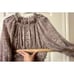 NWOT Cleobella Mock Neck Snakeskin Patterned Smocked Mid Waist Mini Dress Size M