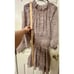 NWOT Cleobella Mock Neck Snakeskin Patterned Smocked Mid Waist Mini Dress Size M