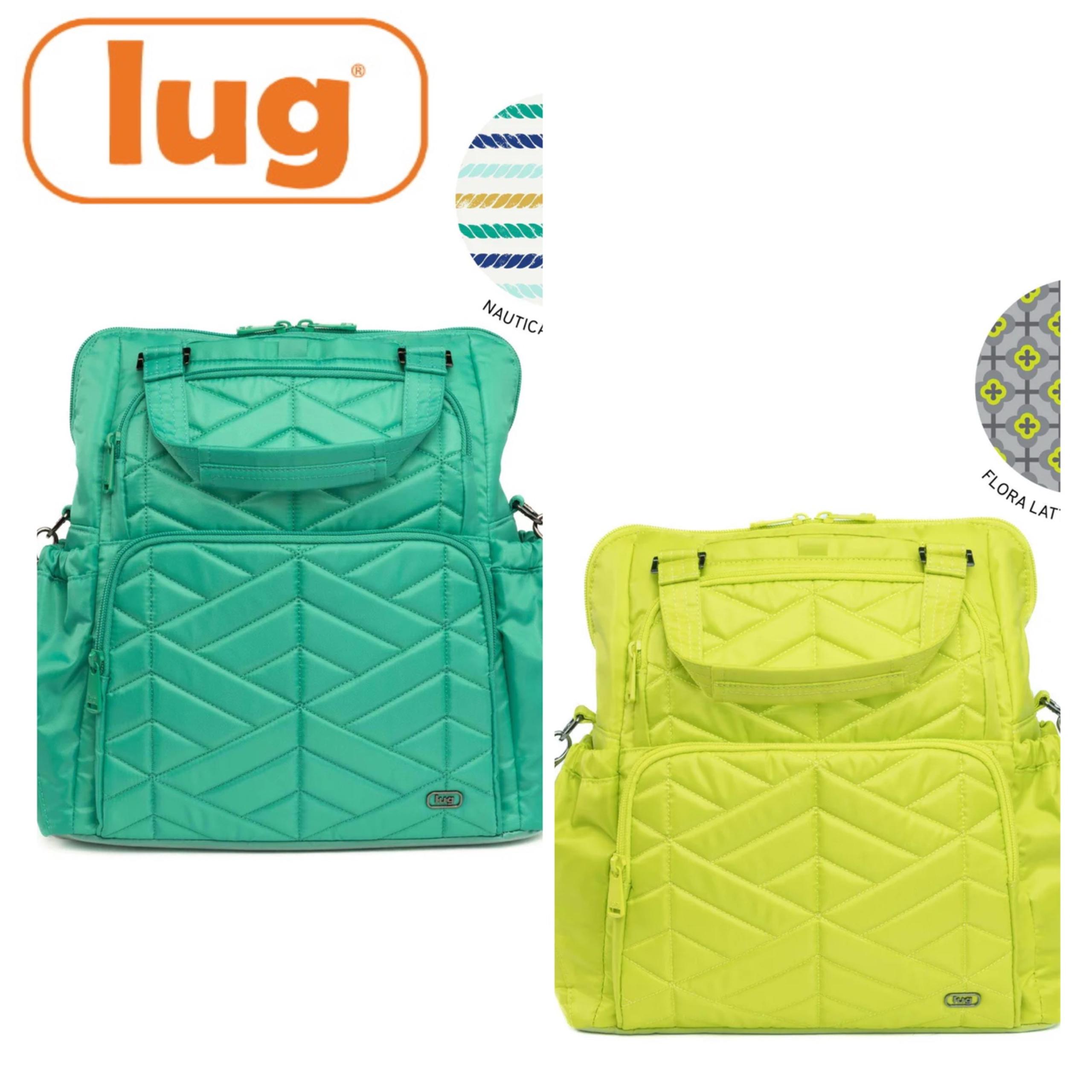 Lug Legacy Collection Canter Convertible Tote Backpack Crossbody Bag NWT
