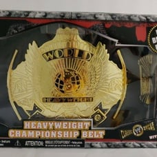 WWE Jakks World Heavyweight Belt & Hogan