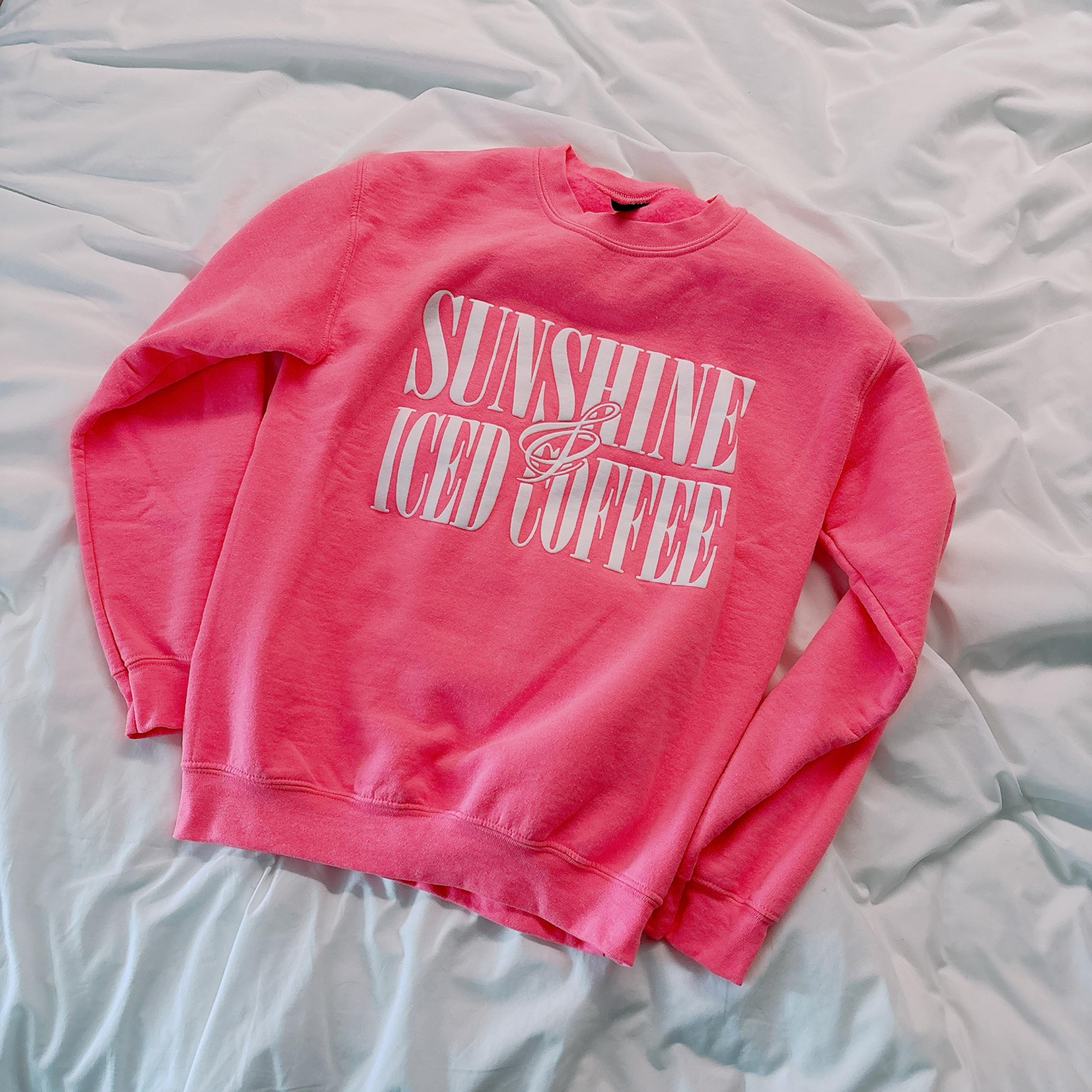 Sunshine and Iced Coffee Sweatshirt