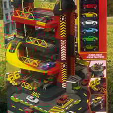Kids car garage play set 10 cars included