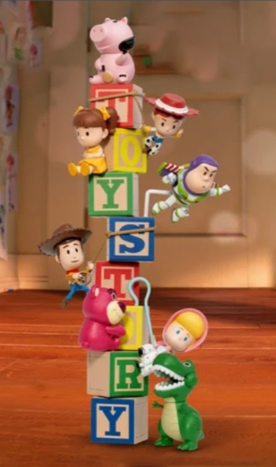 Disney Pixar Toy Story COMPLETE SET Toy Brick Building Blocks Series Box Combo