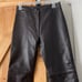 BCBGMaxAzria 100% Leather Brown Pants