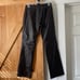 BCBGMaxAzria 100% Leather Brown Pants
