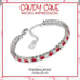 Park Lane micro CANDY CANE impression bracelet NIB