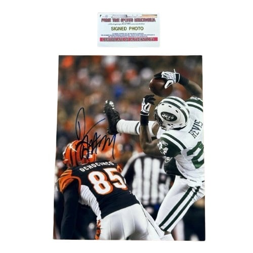 Darrelle Revis Autograph 8x10 Photo
