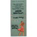 Little Rice Resort Pat & Rusty Healy Tomahawk WI Pinup Vintage Matchbook SD2-Y7