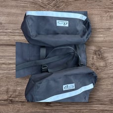 Nashbar Pannier Bike Saddle Bags Waterproof Black