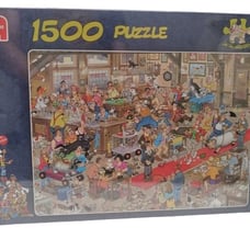 Jan Van Haasteren Jumbo 1500 Piece Puzzle “THE DOG SHOW” BRAND NEW 13035