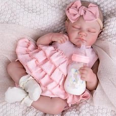20 Reborn Soft Silicone Vinyl Newborn Baby Girl Ayla