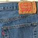 Levi's 501 Medium Wash High Rise Cut Off Raw Hem Button Fly Denim Jean Shorts 36