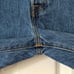Levi's 501 Medium Wash High Rise Cut Off Raw Hem Button Fly Denim Jean Shorts 36