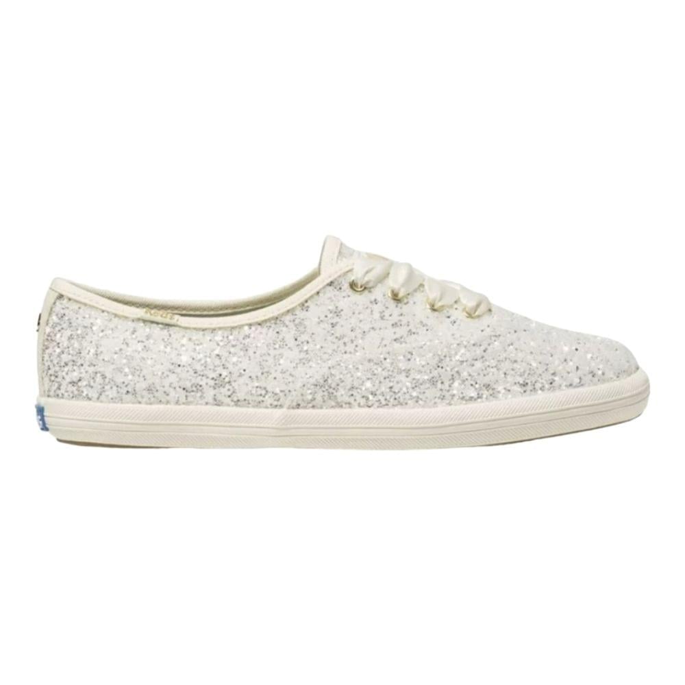 Keds x kate Spade New York Champion m Cream Glitter Sneaker Shoes - Size 8