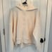 CALIA Women's Soft Scuba Light Cream Full-Zip Hoodie Jacket Size XL