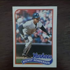 Rickey Henderson #282 O-Pee-Chee card