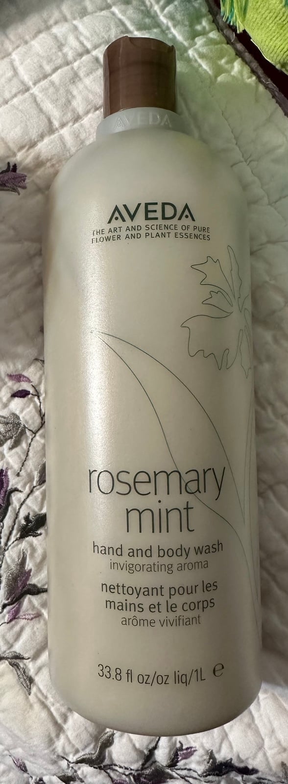 Aveda rosemary mint body wash