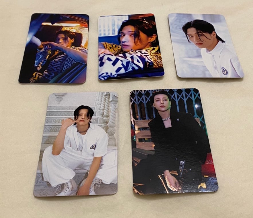 ATEEZ WOOYOUNG photocard Treasure Ep. Fin ANNIVERSARY